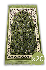 20 adet Mescid-i Nebevi Motifli Dokuma Seccade