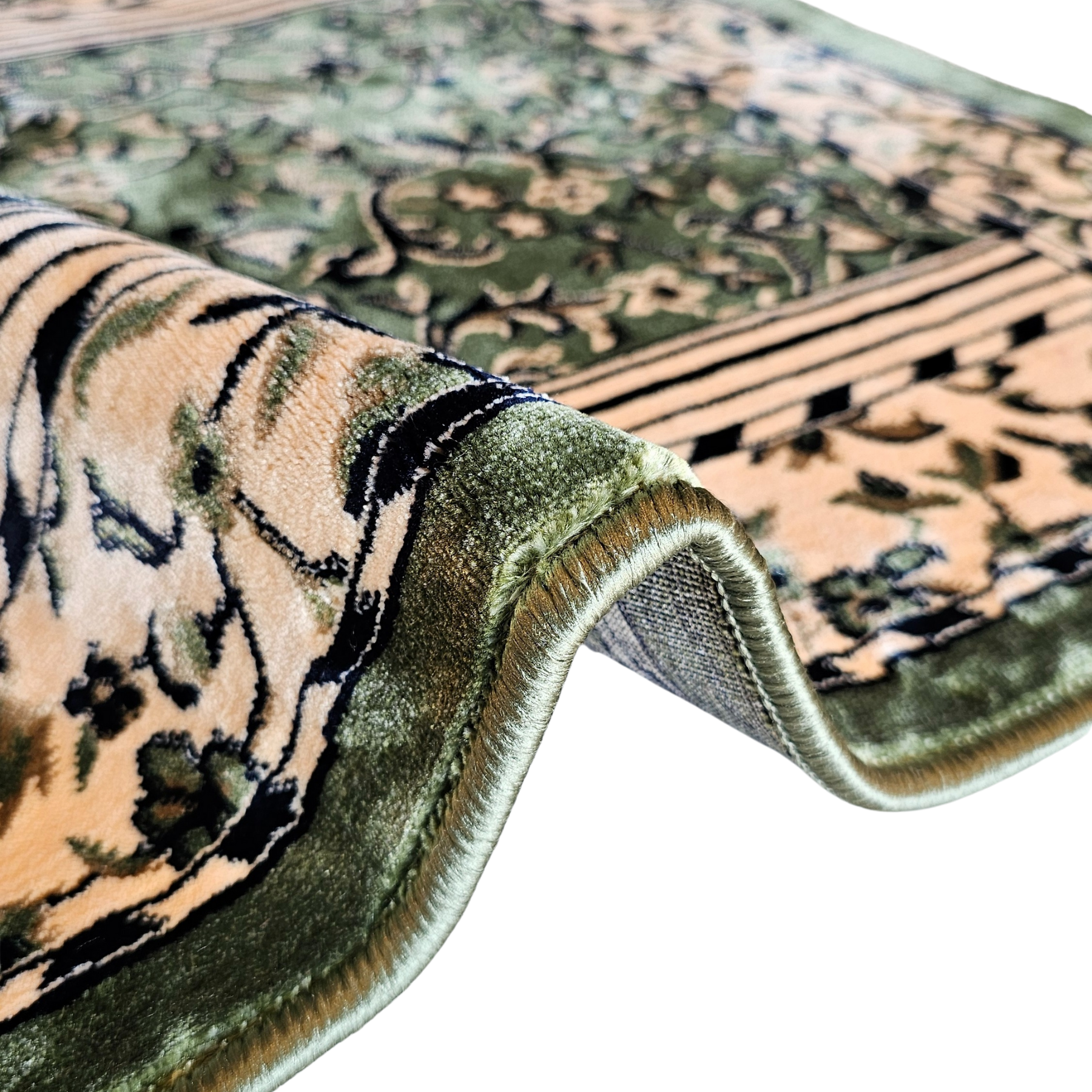 Seccade Ravza Ravza Desenli Kalın Dokuma Seccade
