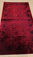 Bordo Afgan Desenli Yolluk